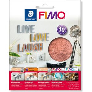 FIMO bladmetaal koper 10 vel