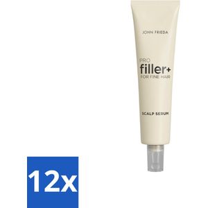 John Frieda – Serum – PROfiller+ Hair Density – Verdikkend – 50 ml - Voordeelverpakking - 12 stuks