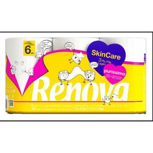 Renova Huidverzorging Purissimo 6R Toiletpapier