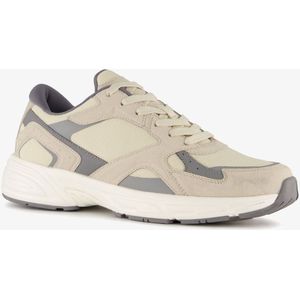 Blue Box heren dad sneakers beige grijs - Maat 41 - Uitneembare zool