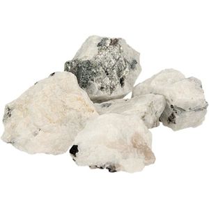 Maansteen regenboog 250 gr. ruwe brokjes