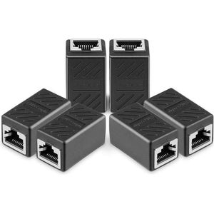 Boysan Ethernet Connector - 10-pack - Zwart - RJ45 CAT6