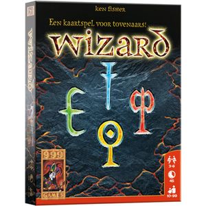 999 Games Wizard Kaartspel - Fascinerend kaartspel voor jong en oud! - 3-6 spelers - Leeftijd 10+ 