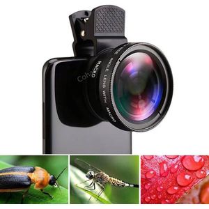 Telefoon Camera Lens Set - Fisheye en Groothoek - HD Kwaliteit