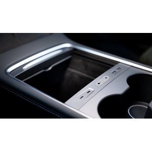 Tesla Model 3 Multi-USB Hub - 4 Poorten - Snellaadfunctie Auto Interieur Accessoires Nederland en België