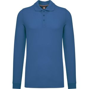 WK. Designed To Work Polo lange mouwen WK276 - Light Royal Blue - 5XL