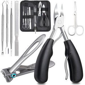 WNHB® Teennagelknipper Set 7-delig – Voor Dikke en Ingegroeide Nagels – Professionele Podoloog Nagelschaar en Pedicure Gereedschap – Roestvrijstaal