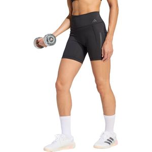 adidas Performance Optime Workout 3-Stripes Korte Legging - Dames - Zwart