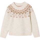 Vertbaudet - Jacquard Trui - Meisjes - Glinsterende Details