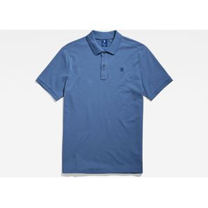 G-Star Raw Dunda Slim Polo S/s Polo's & T-shirts Heren - Polo shirt - Blauw - Maat S