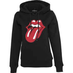 Valt klein! - Dames - Ladies - Hoody - Rolling Stones - Logo - Modern - Casual - Womenswear - Tongue Hoodie