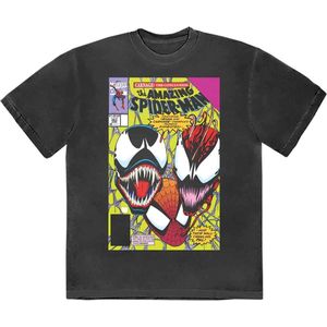 Marvel Spider-Man - The Conclusion Comic Cover Heren T-shirt - S - Zwart