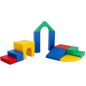 Iglu Foam blokken speelset van 10 blokken | Primaire kleuren