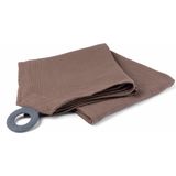 Doomoo Basics - Mom'n Play Tetra Chocolate - Veelzijdige borstvoedingsdoek - biokatoen