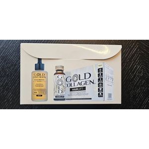 HERFST AKTIE - Gold Collagen Hairlift (10x50ml) + Scalp Revival Serum (100ml) - De perfecte combinatie voor het herstel van jouw haar - 10 dagen vloeibaar collageen en collageenpeptides samen met 100 ml serum voor de hoofdhuid - De ideale kuur.
