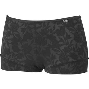 Avet - Floral - Boxershort - Zwart - Dames onderbroek met bloemen print