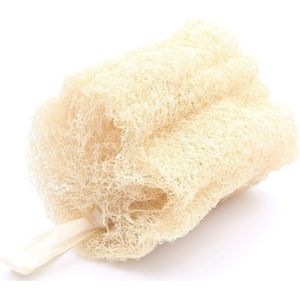 Loofah - Badspons - Beige - Natuurlijke Exfoliatie