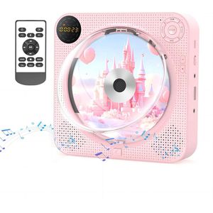 Draagbare Bluetooth CD-Speler met Luidsprekers en Afstandsbediening - Thuisgebruik, FM en AUX Ondersteuning