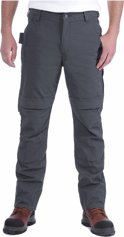 Carhartt - Steel Multi Pocket Tech Broek - Grijs - Stretch Ripstop