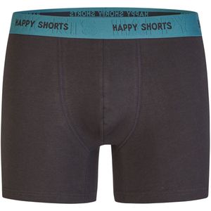 Happy Shorts - Boxershorts - Grijs - 3er-Pack - Jersey
