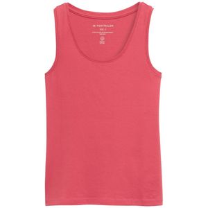 Top - Blousetop - Effen - Jersey - Mouwloos