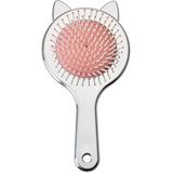 Clayre & Eef - Haarborstel - Transparant - 19x10x3 cm - Kunststof