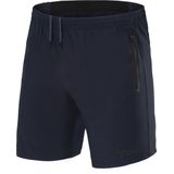 TCA - Elite Tech - Hardloopshorts - Donkerblauw - Lichtgewicht - Met Ritszakken