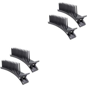 Haarspelden verdelers - 4 stuks haarstyling clips voor haarvolume - kappersclips voor haarverdeling en styling