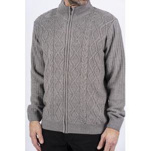 Pre End wintervest 100361 grijs Henry gebreid - maat XL