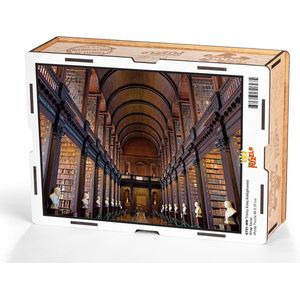 Houten Puzzel | Bibliotheek van Trinity College - Houten Legpuzzel - 2000 Stukjes - 88 x 59 cm