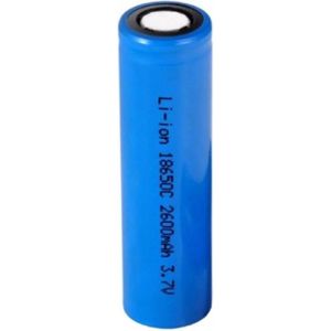 BSE Li-on CR 18650 Batterij 3.7V 2600 mAh zonder buttontop