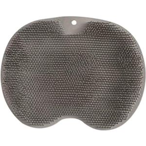 Mmgoqqt - Exfoliërende badpad voor de rug - Scrubpad voor voeten en rug - Handsfree voetmassager - met antislip zuignap