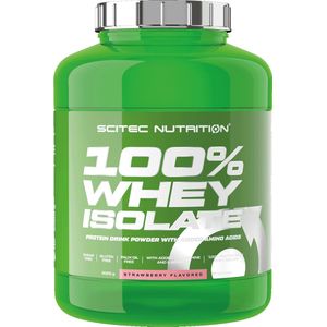 Scitec Nutrition - 100% Whey Isolate (Strawberry - 2000 gram)
