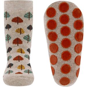 Ewers Antislipsok - Beigegrijs - Scandinavische Bomen - Siliconennoppen-19/22