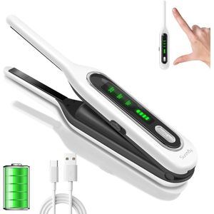 Draadloze Mini-Stijltang voor Kort Haar - Draagbare 2-in-1 Styling Tool