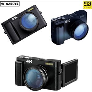 Gabrys® professioneel Vlog Camera Geschikt Voor Beginners - Handycam Met Nachtvisie - 16x Digitale Zoom - 4k - digitale camera - professioneel - camera - zwart - inclusief SD kaart {32gb}