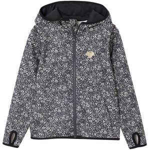 Sport - Sweatshirt - Meerkleurig - Met Rits en Bloemenprint - Technisch Materiaal