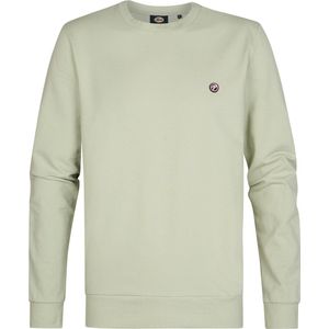 Petrol Industries - Heren Logo Sweater Seaviewpark - Groen - Maat XL