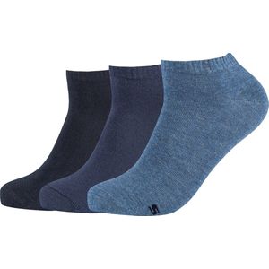 Skechers 3PPK Men Sneaker Socks SK43006-5801, Unisex, Blauw, Sokken, maat: 39-42