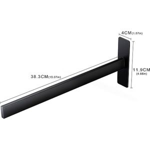 handdoekhouder - Wall Towel Holder, Bathroom Towel Rack,38.3L x 4W x 11.9H centimetres