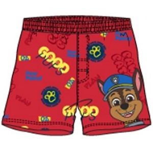 Paw Patrol Zwemshort Rood Maat 104