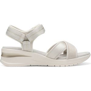 TAMARIS - Sandaal - Zwart - Textiel/Synthetisch - Klittenbandsluiting