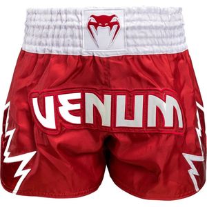 Venum Inferno Muay Thai Kickboks Shorts Rood Wit - S