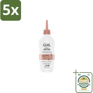 5 x Guhl - Serum - Bond+ Restore Anti-Haarbreuk - 150 ml - Grootverpakking - Haarbreuk - Haarherstel - Haarbescherming - Anti-haarbreuk Serum - Bond-building