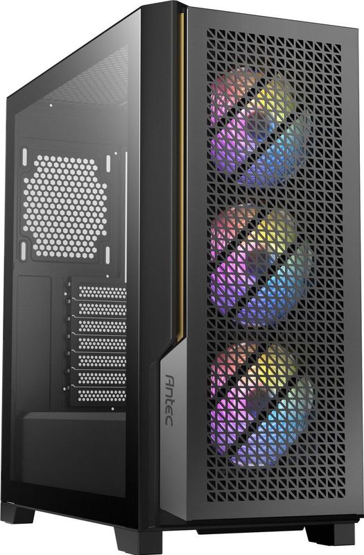 Antec - P20C ARGB - Midi Tower Behuizing - Zwart - Ondersteunt ATX, mATX, ITX