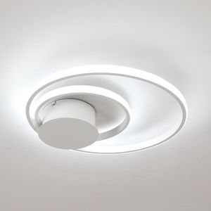 Delaveek-Ronde Moderne LED Plafondlamp- 32W 3600LM-6500K -Aluminium & Acryl- Ø40cm