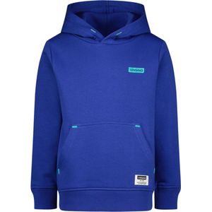 Vingino Sweater Basic-hoody Jongens Trui - Web blue - Maat 152