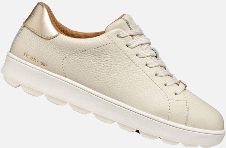 GEOX - Spherica ECUB-1 - Sneakers - Melkwit/Lichtgoud