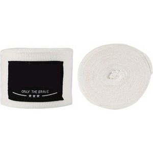 Bovista Bandage Boksen - Kickboksen - Handschoenen - Boks Bandage - Kickboks - Binnenhandschoenen - Handschoen - Boxing - Sportbandage - Wit - 3 Meter