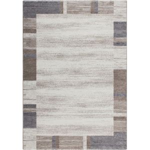 Lalee Feeling | Modern Vloerkleed Laagpolig | Beige Silver | Tapijt | Karpet | Nieuwe Collectie 2024 | Hoogwaardige Kwaliteit | 80x150 cm